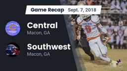 Recap: Central  vs. Southwest  2018
