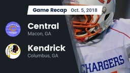 Recap: Central  vs. Kendrick  2018