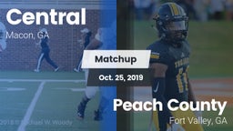 Matchup: Central vs. Peach County  2019