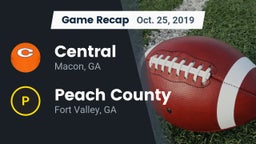 Recap: Central  vs. Peach County  2019