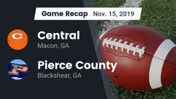Recap: Central  vs. Pierce County  2019