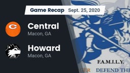 Recap: Central  vs. Howard  2020