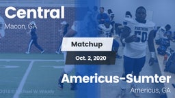 Matchup: Central vs. Americus-Sumter  2020