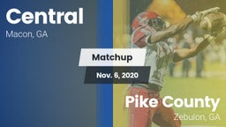 Matchup: Central vs. Pike County  2020