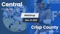 Matchup: Central vs. Crisp County  2020