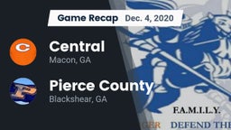 Recap: Central  vs. Pierce County  2020