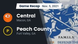 Recap: Central  vs. Peach County  2021