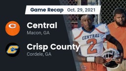 Recap: Central  vs. Crisp County  2021