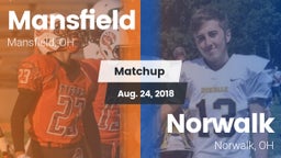 Matchup: Mansfield vs. Norwalk  2018
