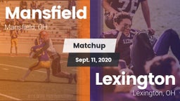 Matchup: Mansfield vs. Lexington  2020