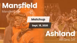 Matchup: Mansfield vs. Ashland  2020