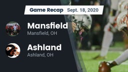 Recap: Mansfield  vs. Ashland  2020