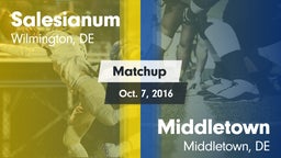 Matchup: Salesianum vs. Middletown  2016