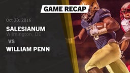 Recap: Salesianum  vs. William Penn 2016