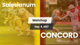 Matchup: Salesianum vs. CONCORD  2017