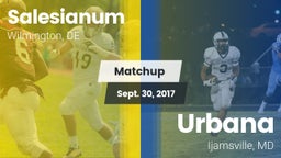 Matchup: Salesianum vs. Urbana  2017