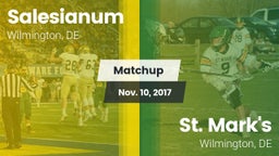 Matchup: Salesianum vs. St. Mark's  2017