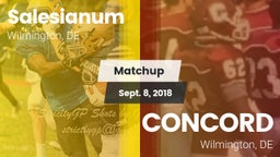 Matchup: Salesianum vs. CONCORD  2018