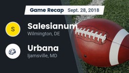 Recap: Salesianum  vs. Urbana  2018
