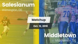 Matchup: Salesianum vs. Middletown  2018