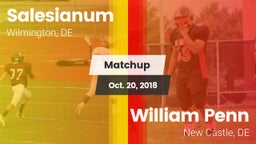 Matchup: Salesianum vs. William Penn  2018