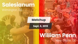 Matchup: Salesianum vs. William Penn  2019
