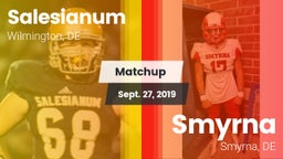 Matchup: Salesianum vs. Smyrna  2019