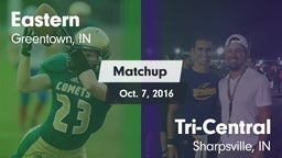Matchup: Eastern vs. Tri-Central  2016