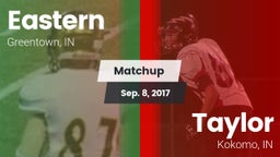 Matchup: Eastern vs. Taylor  2017