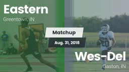 Matchup: Eastern vs. Wes-Del  2018