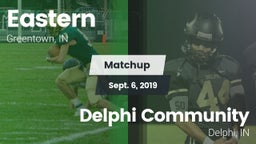 Matchup: Eastern vs. Delphi Community  2019