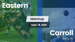 Matchup: Eastern vs. Carroll  2020
