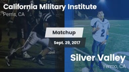 Matchup: California Military  vs. Silver Valley  2017