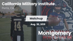 Matchup: California Military  vs. Montgomery  2019