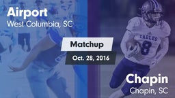 Matchup: Airport vs. Chapin  2016