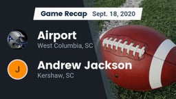 Recap: Airport  vs. Andrew Jackson  2020