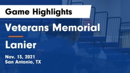 Veterans Memorial vs Lanier  Game Highlights - Nov. 13, 2021
