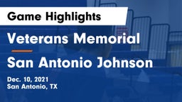 Veterans Memorial vs San Antonio Johnson Game Highlights - Dec. 10, 2021