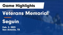 Veterans Memorial vs Seguin  Game Highlights - Feb. 2, 2023