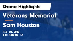 Veterans Memorial vs Sam Houston  Game Highlights - Feb. 24, 2023