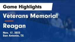 Veterans Memorial vs Reagan  Game Highlights - Nov. 17, 2023