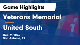 Veterans Memorial vs United South  Game Highlights - Dec. 2, 2023