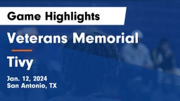 Veterans Memorial vs Tivy  Game Highlights - Jan. 12, 2024