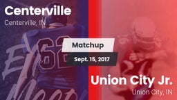 Matchup: Centerville vs. Union City Jr.  2017