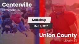 Matchup: Centerville vs. Union County  2017