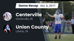 Recap: Centerville  vs. Union County  2017