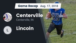 Recap: Centerville  vs. Lincoln 2018