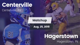 Matchup: Centerville vs. Hagerstown  2018