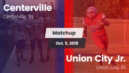 Matchup: Centerville vs. Union City Jr.  2018