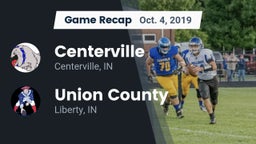 Recap: Centerville  vs. Union County  2019